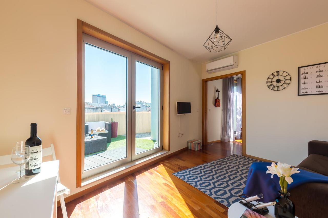Music Relaxing Apt With Bikes, Terrace & Parking Porto Exterior foto