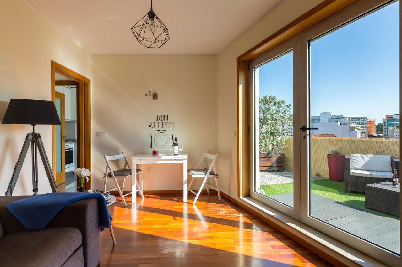 Music Relaxing Apt With Bikes, Terrace & Parking Porto Exterior foto