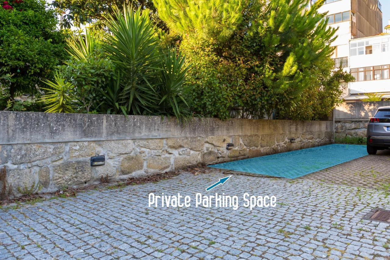 Music Relaxing Apt With Bikes, Terrace & Parking Porto Exterior foto