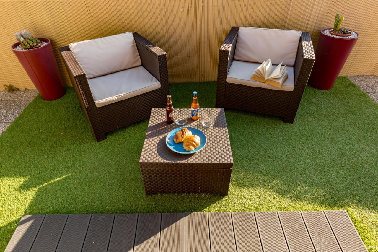 Music Relaxing Apt With Bikes, Terrace & Parking Porto Exterior foto